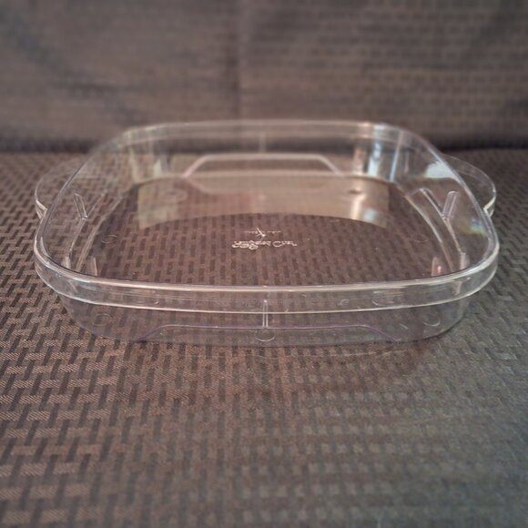 Pampered Chef Large Square Cool&Serve Tray Fruit/Veggie/Chips Dip Deviled Eggs - Picture 12 of 13